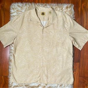 Pusser’s West Indies silk blend button down shirt